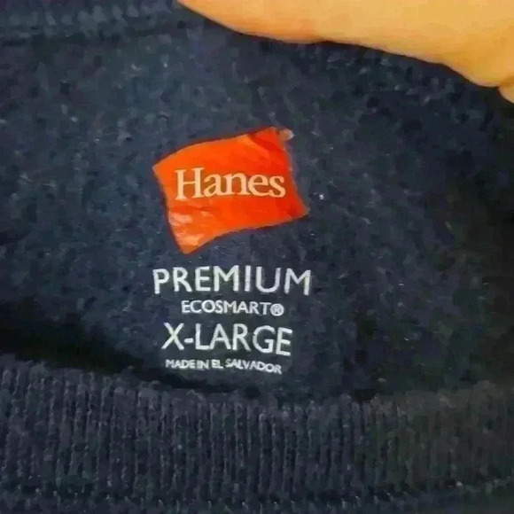 Navy Hanes Crew - Picture 3 of 6